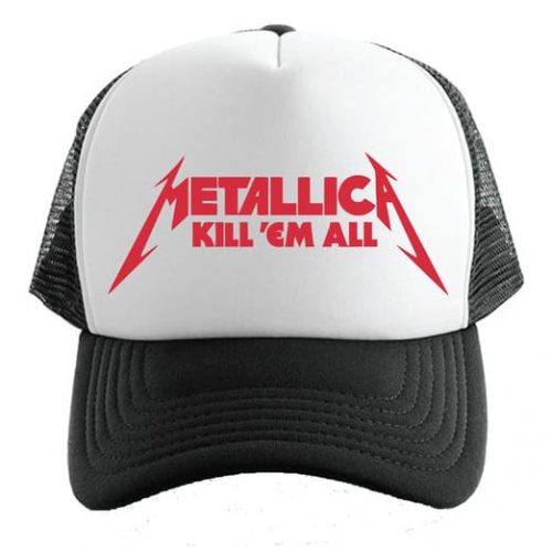METALLICA B&W Cap