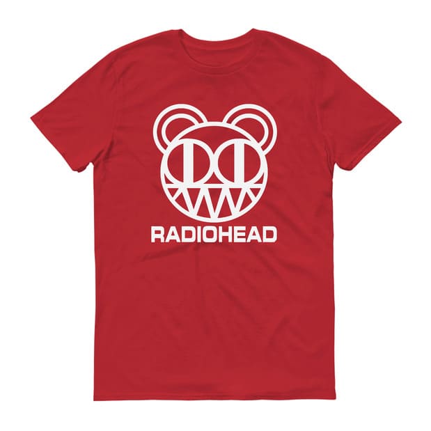RADIOHEAD Red T-shirt