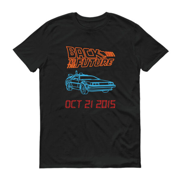 BACK TO THE FUTURE Black T-shirt