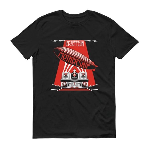 LED ZEPPELIN MOTHERSHIP Black T-shirt