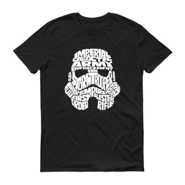 STAR WARS STORM TROOPER Black T-shirt