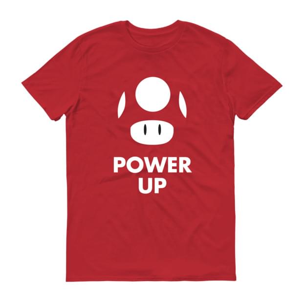 Playera POWER UP Roja
