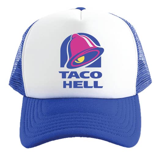 TACO HELL B&W Cap