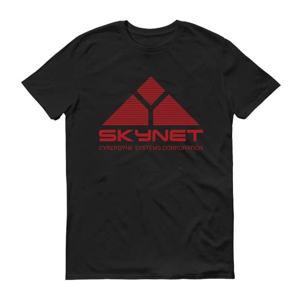 Playera SKYNET Negra