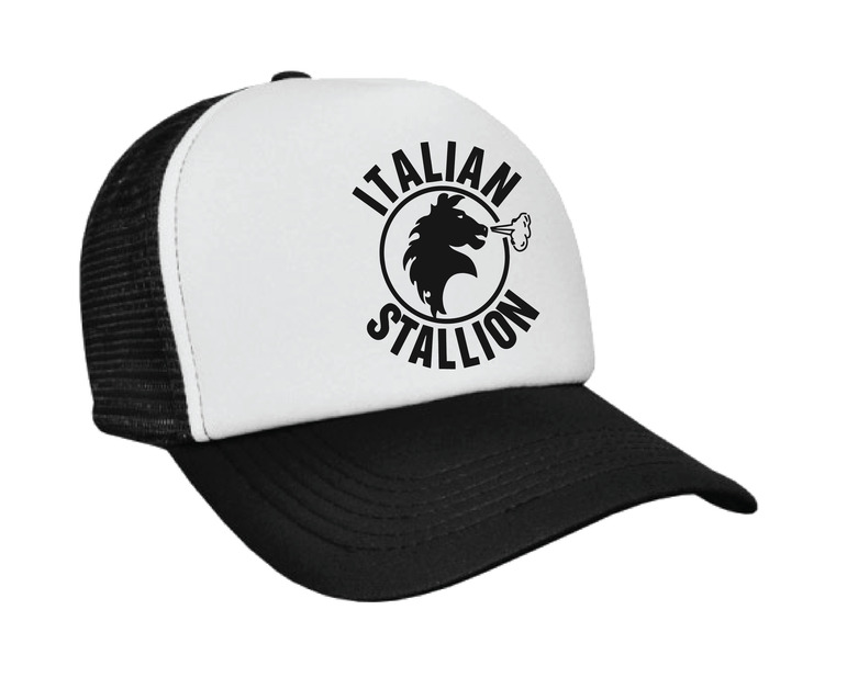 Gorra ROCKY ITALIAN STALLION B&W - Imagen 2