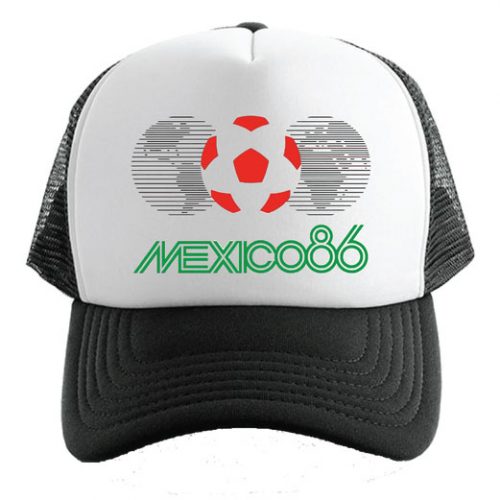 MEXICO 86 B&W Cap