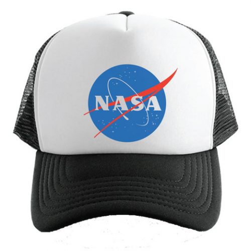 NASA B&W Cap
