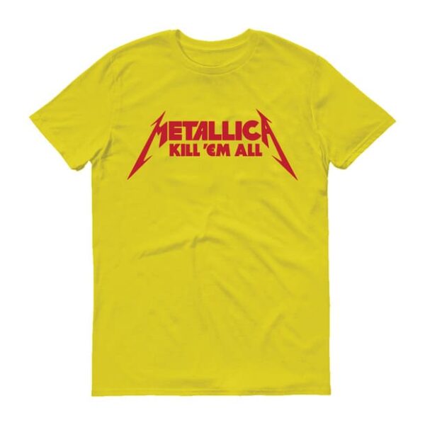 METALLICA Yellow T-shirt