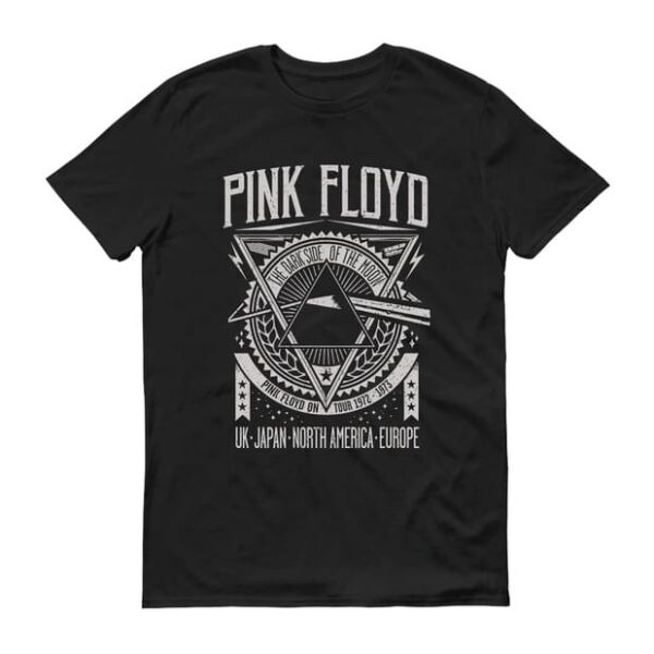 PINK FLOYD 73 TOUR Black T-shirt