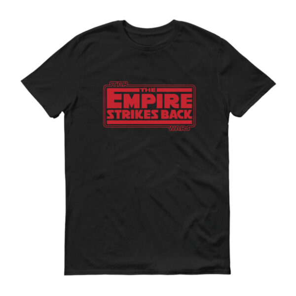 STAR WARS EMPIRE STRIKES BACK Black T-shirt
