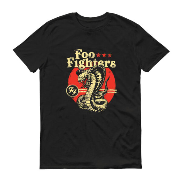 FOO FIGHTERS COBRA Black T-shirt