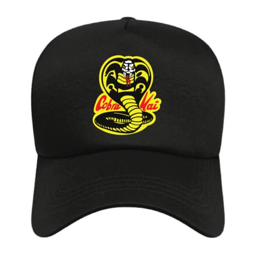 Cobra Kai Logo Black Adjustable Hat