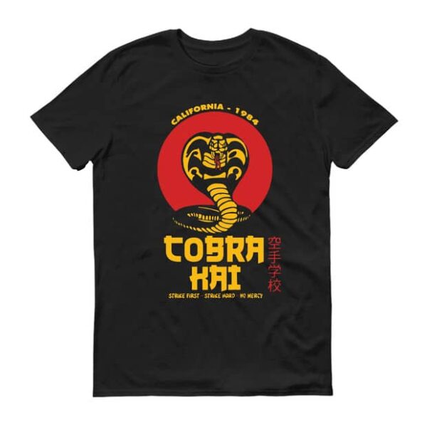 COBRA KAI DOJO Black T-shirt