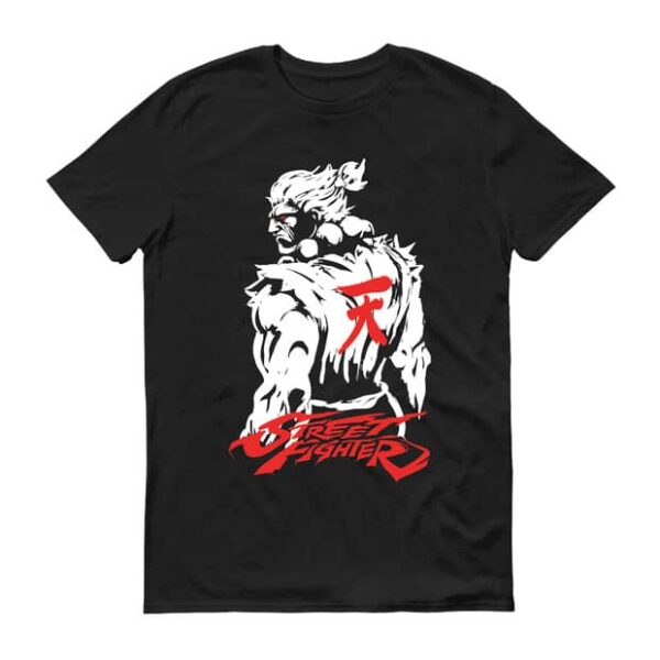 STREET FIGHTER Black T-shirt