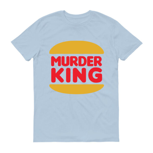 Playera MURDER KING Azul Claro