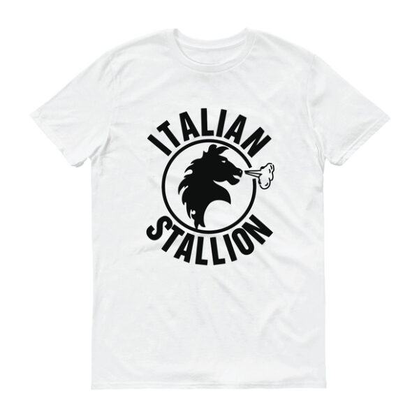 ROCKY ITALIAN STALLION White T-shirt